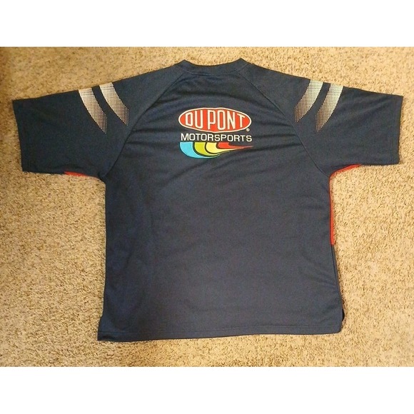 Vintage Jeff Gordon Dupont NASCAR Chase Jersey XL Embroidered Signature Shirt - Picture 5 of 6